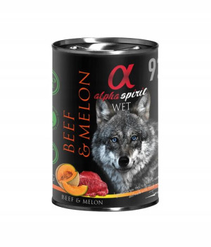 ALPHA SPIRIT Bezzbożowa WOŁOWINA z Melonem 400g