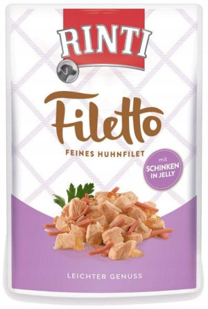 RINTI FILLETO kura i szynka w galaretce 100g