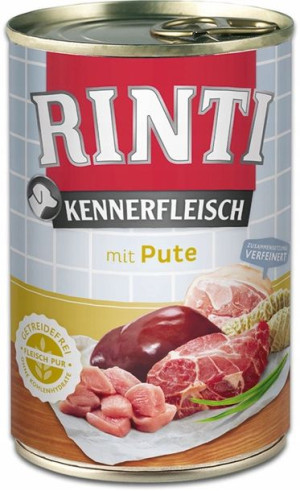 Rinti Kennerfleisch Puszka 400g Indyk 24