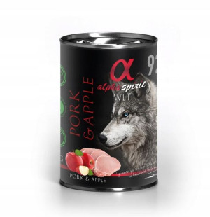 Alpha Spirit Pies Wieprzowina I Żółte Jabłko 400g