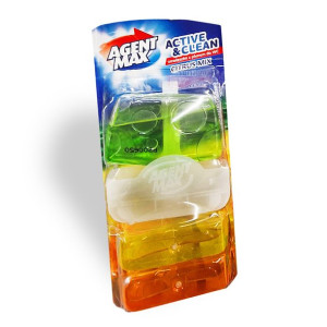 Agent Max Zawieszka Kostka Z Płynem Citrus Mix