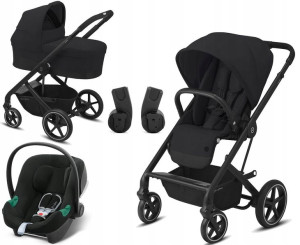 Wózek 3w1 Cybex Balios S Lux BLK Deep Black