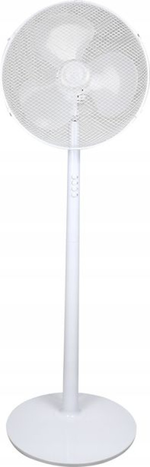Wentylator Wiatrak Stojący 16'' 40w Biały Dedra