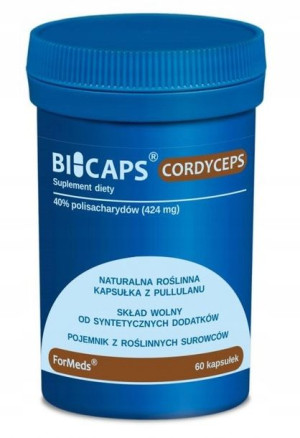 Bicaps Cordyceps ForMeds 60 kaps Odporność