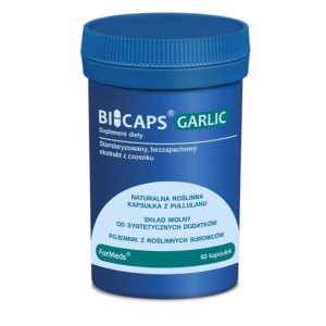 Bicaps Garlic ForMeds 60 kaps Czosnek Bezzapachowy
