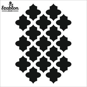 Szablon malarski, szablon wielorazowy /marokański/
