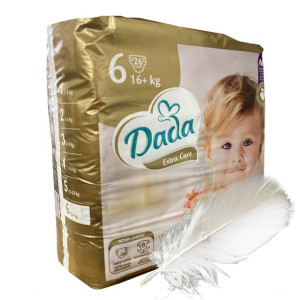 Pieluchy Pieluszki Dada Extra Care 6 Large 26szt