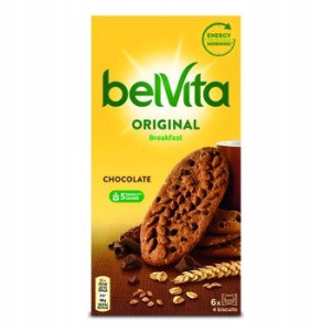 Belvita Oryginal Ciastka Kakaowe z Kaw. Czek. 300g