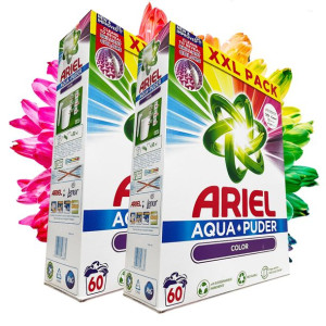 Ariel Aqua Puder Proszek Do Prania Xxl Kolor 2x