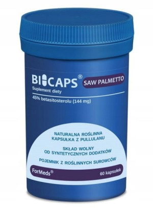 Bicaps Saw Palmetto ForMeds 60 kaps Palma Sabałowa