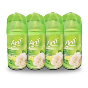 Odświeżacz Powietrza Aril White Flowers Wkład 4x
