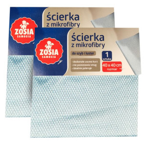 Ścierka Mikrofibry Zosia Samosia Do Szyb Luster 2x