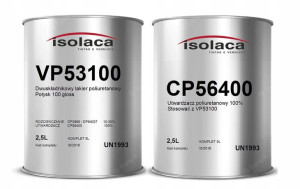 Isolaca VP53100 Poliuretanowy Bezbarwny Połysk 5L