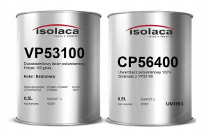 Isolaca VP53100 Poliuretanowy Bezbarwny Połysk 1L