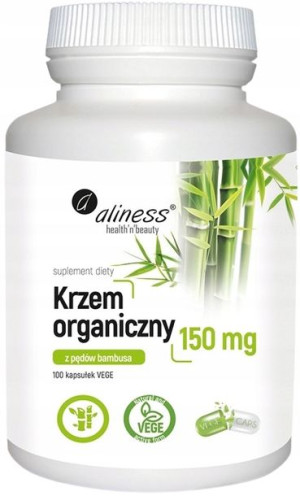 Krzem organiczny 150mg 100tab ALINESS VEGE