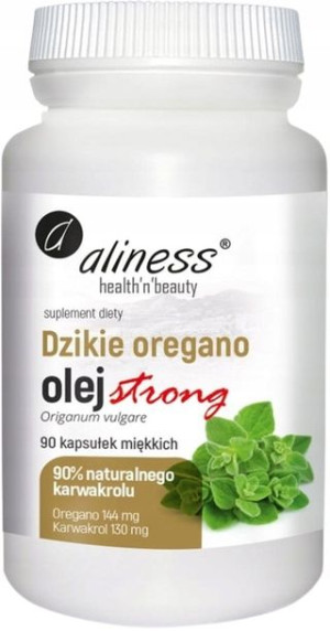 Aliness Olejek Z Oregano Dzikie 100% Naturalne 60k
