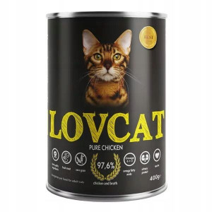 LOVCAT karma kota PURE CHICKEN Kurczak 400g puszka