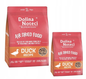 DOLINA NOTECI karma suszona 0 zbóż KACZKA 5kg +1kg