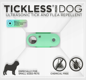 TickLess Pet Mini Green na kleszcze dla psów kotów