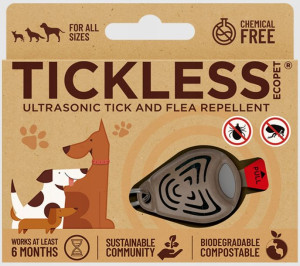 TickLess Eco Pet na odstrasza kleszcze psów kotów