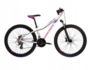 Rower MTB Kross Lea 3.0 D 27 M biały 19' 169cm+