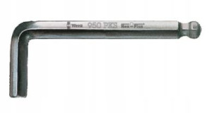 Wera Klucz Trzpieniowy Hex Z Kulką Krótki 4mm