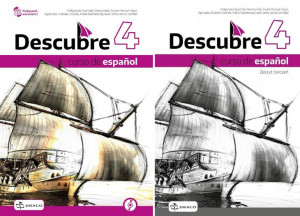 DESCUBRE 4 Podręcznik + ćwiczenia po podstawówce