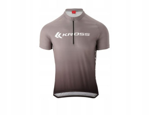 Koszulka rowerowa Kross L szary