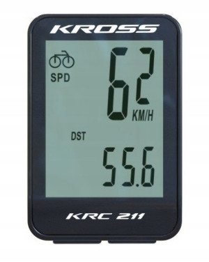 Licznik rowerowy przewodowy Kross KRC 211