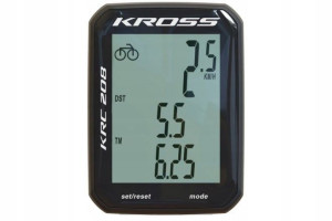 Licznik rowerowy przewodowy Kross KRC 208