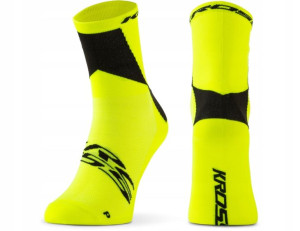 Skarpetki sportowe średnie PRO MID FLUO KROSS r. S