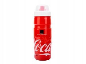 Bidon 500ml ELITE FLY ICE Coca-Cola full czerwony