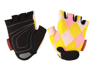 RĘKAWICZKI YELLOW/PINK JOY XS żółty/różowy