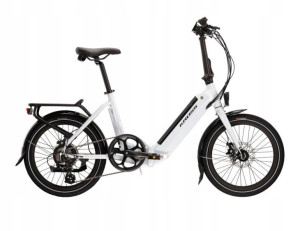 Rower elektryczny Kross Flex Hybrid 1.0 szary rama