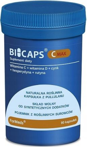 Formeds Bicaps C Max Witamina C Rutyna D3 Cynk