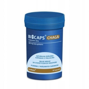 Formeds Bicaps Chaga Beta Glukany Cukrzyca 60 Kap