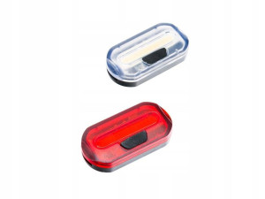 Zestaw lamp rowerowych LED ROMET p+t mod. JY-6068