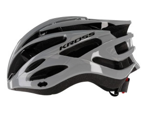 Kask rowerowy LAKI KROSS szary rozmiar L 58-61