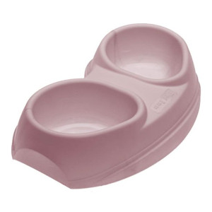 Miska Comfy dla psa, kota, 2x200ml Różowa