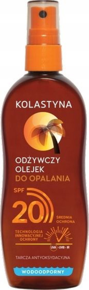 KOLASTYNA Odżywczy olejek do opalania SPF 20 150ml