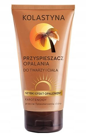 KOLASTYNA Przyspieszacz opalania twarz ciało 150ml