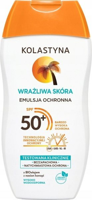 Kolastyna Emulsja ochronna skóra wrażliwa SPF 50+