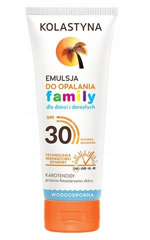 Kolastyna Family Emulsja do opalania SPF 30 250 ml