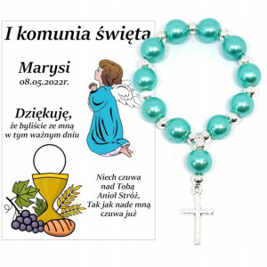 Podziękowanie Dla Gości Komunia Chrzest Różaniec