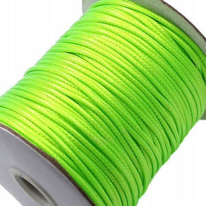Sznurek Jubilerski Powlekany Snake 2mm 2m Neon