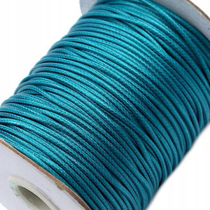 Sznurek Jubilerski Powlekany Snake 2mm 2m Morski