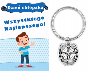 Brelok Koniczyna Dzień Chłopaka Prezent Szkoła
