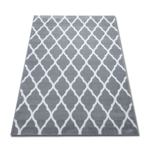 Modny Szary Dywan 140x200 Koniczyna 1799