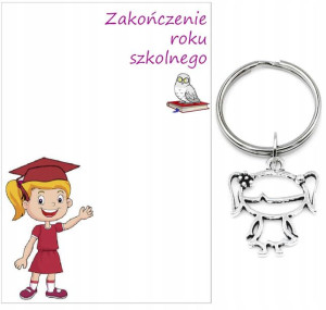 Brelok Zakończenie Roku Szkolnego Klasa Prezent
