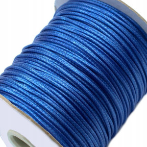 Sznurek Jubilerski Powlekany Snake 2mm 2m Kobaltow